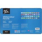 Mont Marte Premium Watercolour Pencils in Tin - 36pc - Image 3