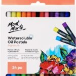 Mont Marte Watersoluble Oil Pastels Signature 24pc