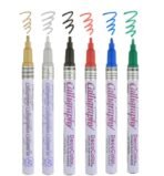 Marvy Uchida Opaque Paint Marker Calligraphy 125-S chisel point