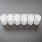 keep Smiling Plastic Container small 6 x 30ml for paints