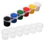 keep Smiling Plastic Container small 6 x 30ml for paints - Image 2