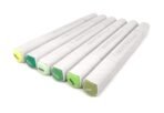 BRUSTRO Twin Tip Alcohol Based Marker Set of 6 (Greens) - Image 2