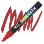 Marvy Decocolor Acrylic Paint Marker Chisel Tip (315) Red
