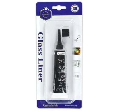 KeepSmiling Glass Liner 3D Outliner 1PC Black