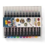 Keep Smiling Acrylic Paint Marker Set 12Pcs