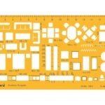 Isomars Architect Furniture Templates 1:100 1850M