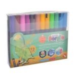 Keep Smiling Acrylic Markers (Set of 12 colours)