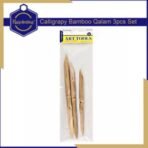 Keep Smiling- Pack of 3 Different Style Calligraphy Bamboo Qalam
