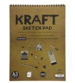 Scholar Kraft Paper Sketch Pad, 180 Gsm, A3 (KSP3)