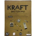 Scholar Kraft Paper Sketch Pad, 180 Gsm, A3 (KSP3)