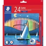 Staedtler Luna Watercolor Pencils, Pack of 24