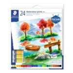 Staedtler Water Colour Paint Set - Pack of 24 Tubes
