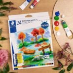 Staedtler Water Colour Paint Set - Pack of 24 Tubes - Image 4