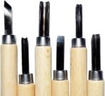 Keep Smiling - Carving Knife, Wood Carving Tool, Set Of 6 Pieces - Image 2