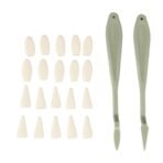 Keepsmiling Sketch Eraser with 2 Palette Knife | Pack of 20 Erasers