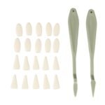 Keepsmiling Sketch Eraser with 2 Palette Knife | Pack of 20 Erasers