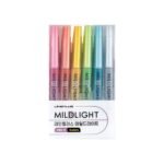 Lineplus Mildlight Highlighter Hot Set of 6