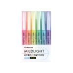 Lineplus Mildlight Highlighter Set Of 6 (Cool)