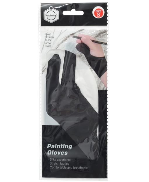 50 Keep Smiling E0352 Painting Gloves, Size(S) - Image 1