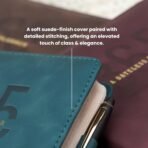 Scholar 365 Dateless Planner – 70 GSM Natural Shade Paper | 416 Pages (A5) (Teal) - Image 2