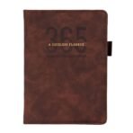 Scholar 365 Dateless Planner – 70 GSM Natural Shade Paper | 416 Pages (A5) (Brown)