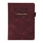 Scholar 365 Dateless Planner – 70 GSM Natural Shade Paper | 416 Pages (A5) (Plum)