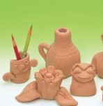 Keep Smiling Sculpt Air Dry Modeling Clay 500g, Brown - Image 2