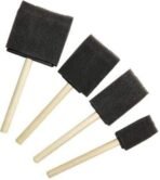 Keep Smiling Black Sponge Flat Set of 4 - Image 2