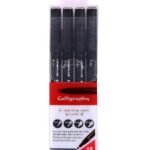 LinePlus Calligraphy Pen Set of 4 (Black)