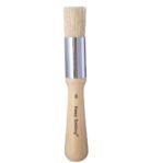 KeepSmiling Wooden Stencil Brush Pure Natural Bristle, no.6, (single brush)