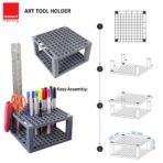 Isomars Creative Art Tools Holder, Grey - Image 4