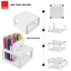 Isomars Creative Art Tools Holder, White - Image 4