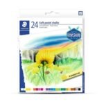 Staedtler Soft Pastel Chalks (Pack Of 24 Assorted Colours)