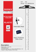 Isomars Detachable T Square - 32" - Image 3