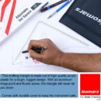 Isomars Adjustable Set Squares - Size 12" - Image 2