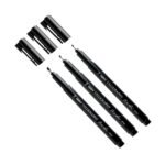 Marvy Uchida Arabic Calligraphy Pen set of 1.0mm, 2.0mm, 3.0mm, (Red)