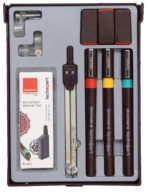 Technoart Technical Drawing Pens (Set of 3)