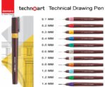 Isomars Technoart Technical Drawing Pen 0.8mm - Image 2