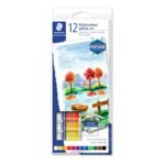Staedtler Water Colour Paint Set - Pack of 12 Tubes