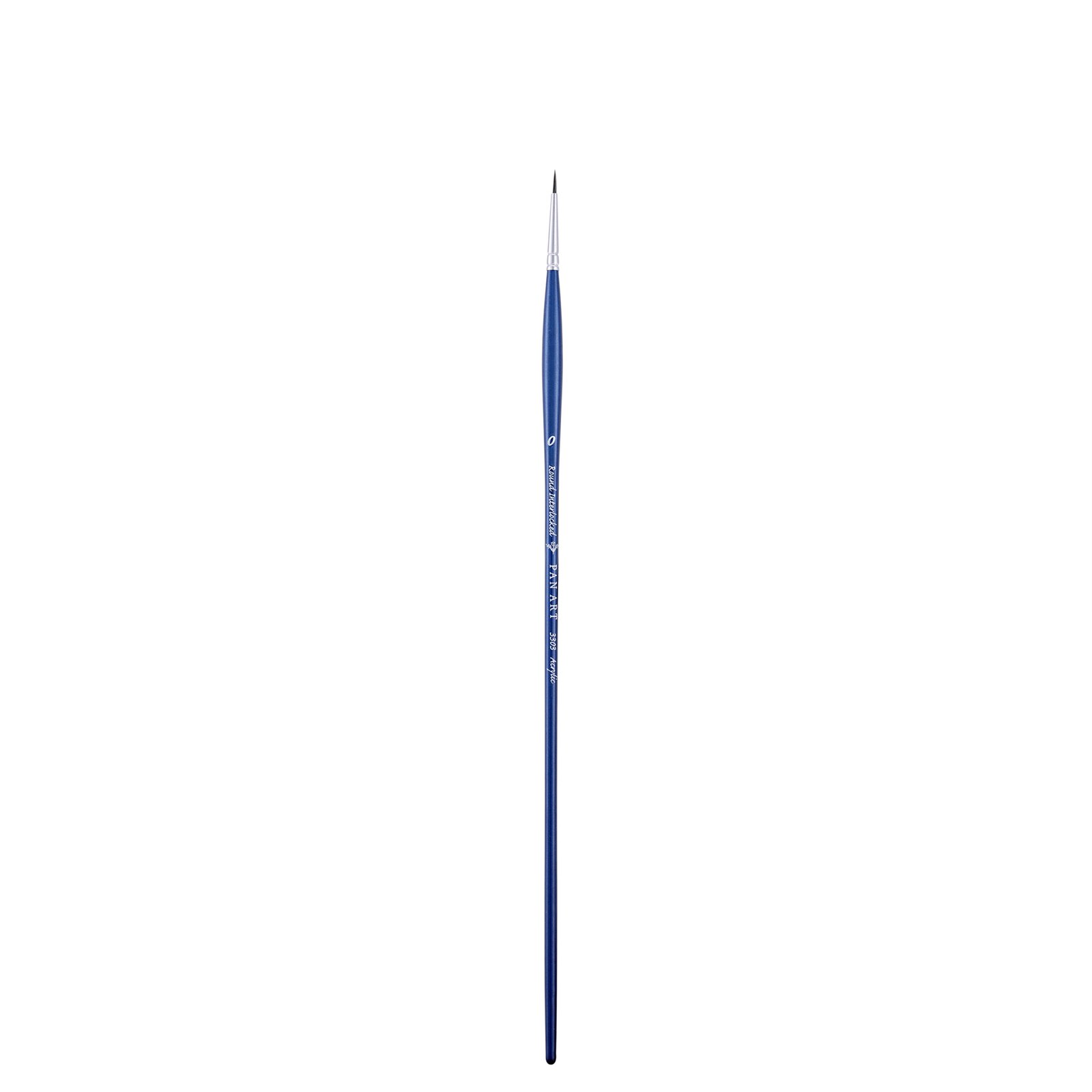 0 Pan Art Acrylic Brush (Interlocked) Round no.0 Single Brush - Image 1