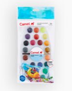 Camel  Water  Colours  Assorted  box  of  cakes,  24  shades