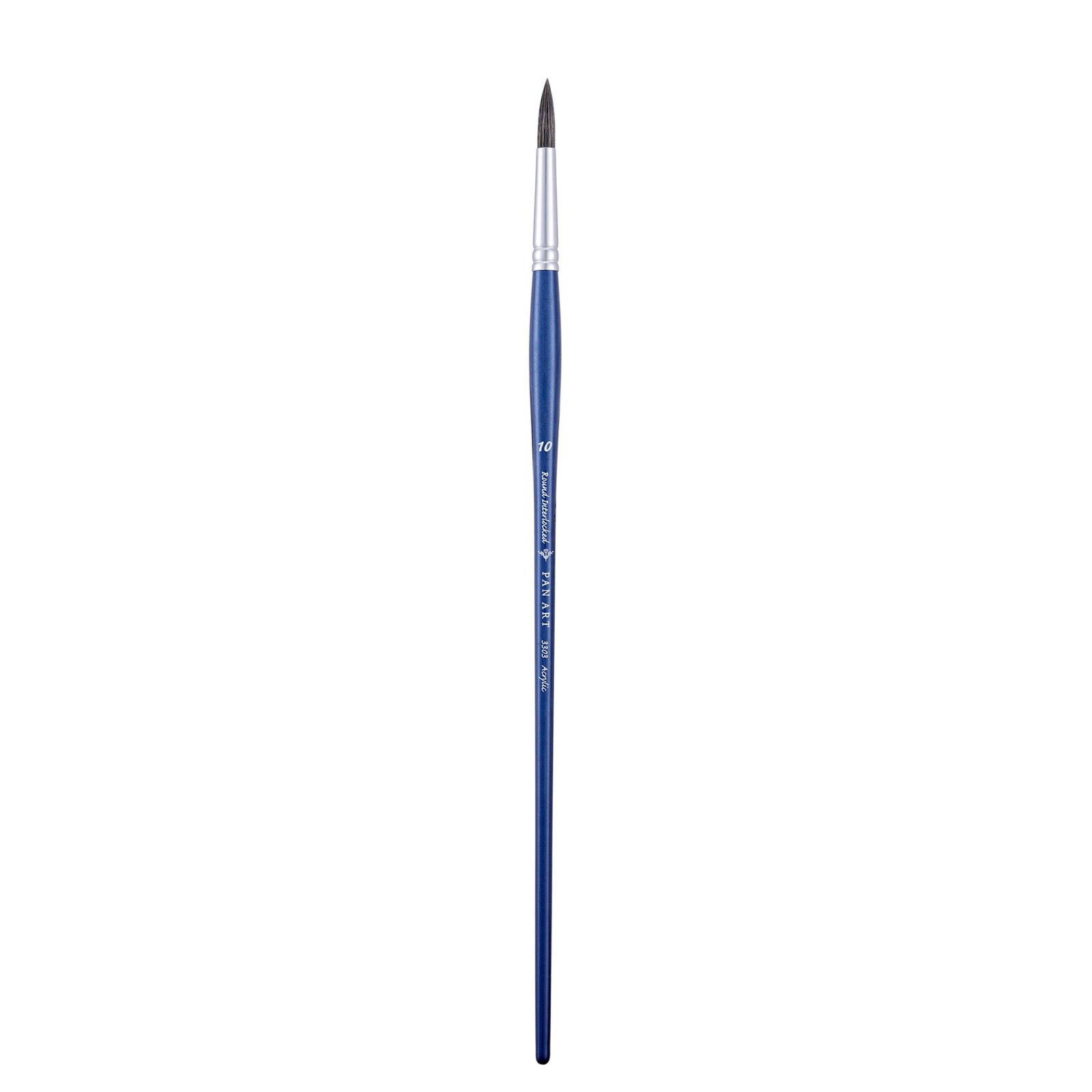 10 Pan Art Acrylic Brush (Interlocked) Round no.10 Single Brush - Image 1