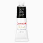 Camel Artist Oil Colours Individual tube of Ivory Black in 20 ml