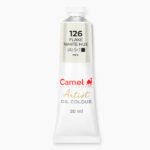 Camel Artist Oil Colours Individual tube of Flake White Hue in 20 ml