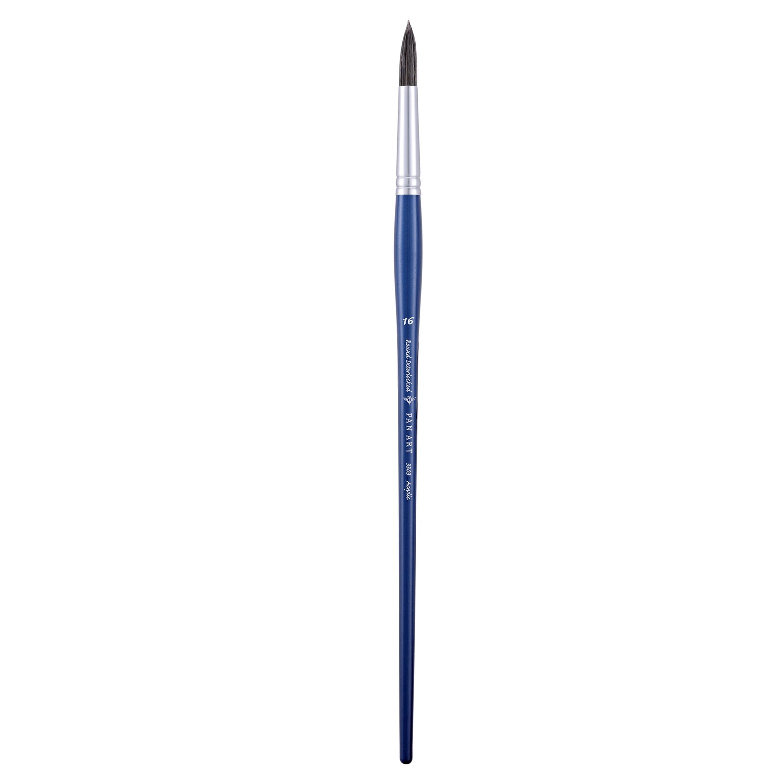 16 Pan Art Acrylic Brush (Interlocked) Round no.16 Single Brush - Image 1