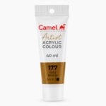 Camel Artist Acrylic Colours Individual tube of Gold Bronze (177) in 40 ml