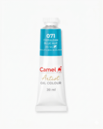 Camel Artist Oil Colours Individual tube of Cerulean Blue Hue in 20 ml