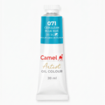Camel Artist Oil Colours Individual tube of Cerulean Blue Hue in 20 ml