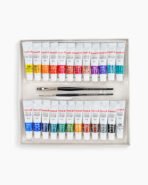 Camel  Artist  Gouache  Colours  Assorted  pack  of  24  shades with  Brushes (FREE camel premium sketch book A4) - Image 3