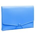 Solo Expanding File – Elastic Closure, 12 section, A4 size (EX801) blue